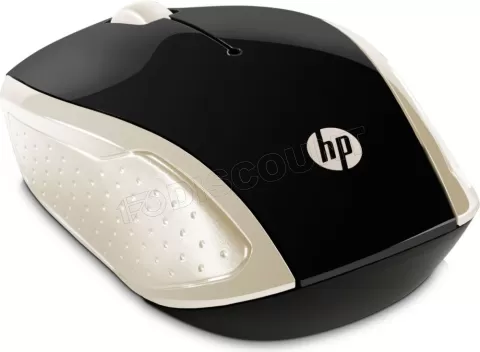 Photo de Souris sans fil HP 200 (Noir/Or)