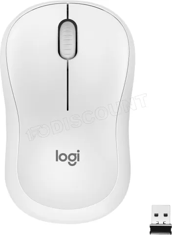 Photo de Souris sans fil Logitech M220 Silent (Blanc)