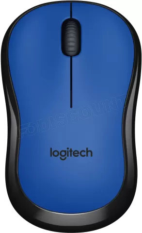 Photo de Souris sans fil Logitech M220 Silent (Bleu)