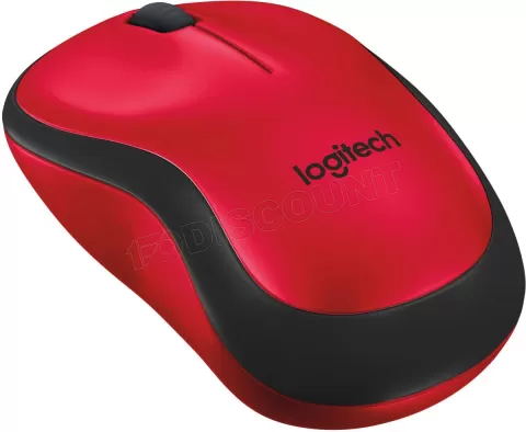 Photo de Souris sans fil Logitech M220 Silent (Rouge)