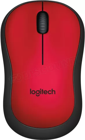 Photo de Souris sans fil Logitech M220 Silent (Rouge)