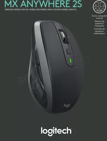 Photo de Souris sans fil Logitech MX Anywhere 2S (Noir)