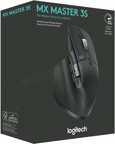 Photo de Souris sans fil Logitech MX Master 3S (Noir)