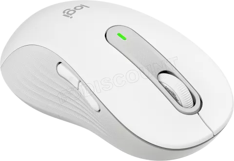 Photo de Souris sans fil Logitech Signature M650 L pour gaucher (Blanc)