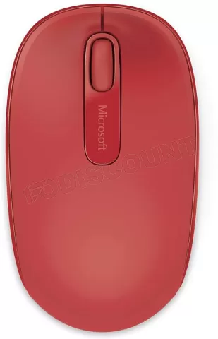 Photo de Souris sans fil Microsoft Wireless Mobile Mouse 1850 (Rouge)