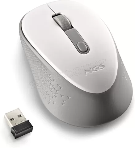 Photo de Souris sans fil NGS Dew (Blanc)