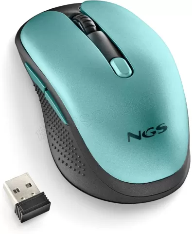 Photo de Souris sans fil NGS Evo Rust (Bleu)