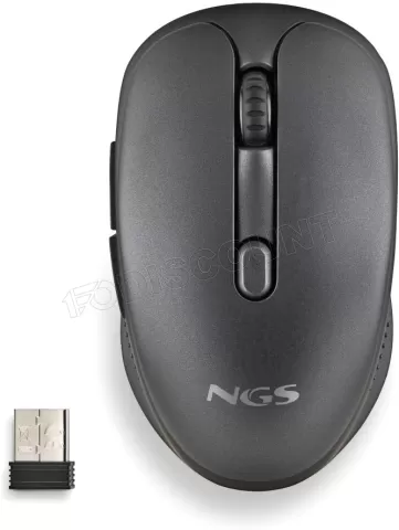 Photo de Souris sans fil NGS Evo Rust (Noir)