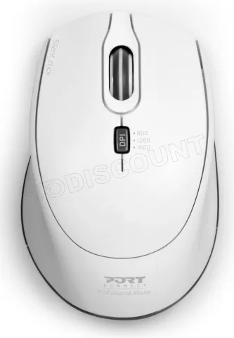 Photo de Souris sans fil Port Designs Pro Silent Click (Blanc)