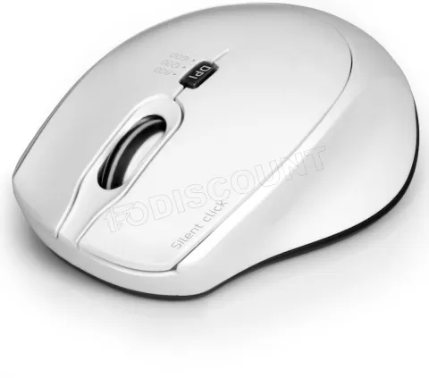 Photo de Souris sans fil Port Designs Pro Silent Click (Blanc)