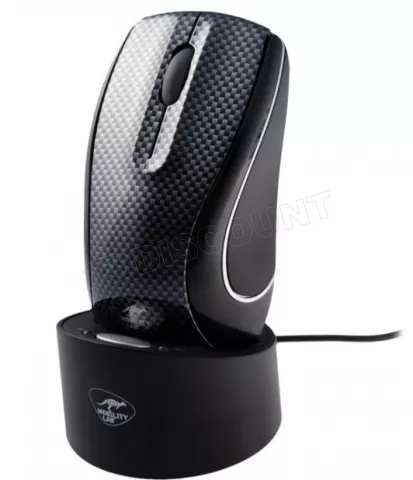 Photo de Souris sans fil Rechargeable Mobility Lab Carbone (Noir)