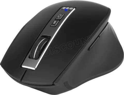 Photo de Souris sans fil rechargeable NGS Blur-RB Multimode (2.4 Ghz + Bluetooth) (Noir)