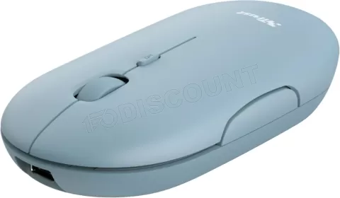 Photo de Souris sans fil Trust Puck (Bleu)