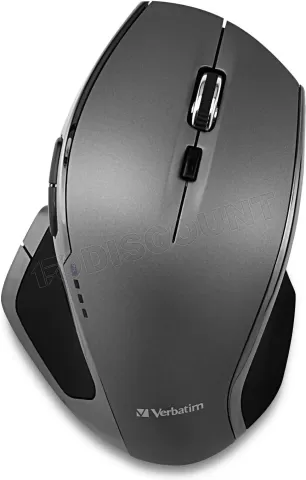 Photo de Souris sans fil Verbatim Deluxe (Gris/Noir)