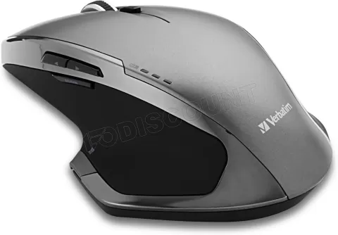 Photo de Souris sans fil Verbatim Deluxe (Gris/Noir)