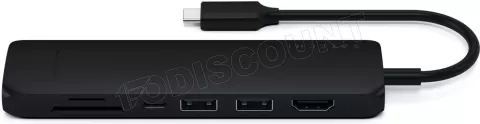 Photo de Station d'accueil portable USB-C 3.0 Satechi Slim Multi-Port (Noir)