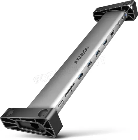 Photo de Station d'accueil USB-C 3.2 Axagon HMC-10HLS (Gris)