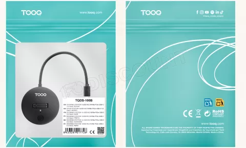 Photo de Station d'accueil USB-C 3.2 TooQ TQDS-100B pour Nvme (Noir)