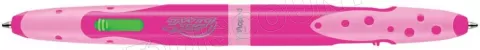 Photo de Stylo à bille Maped Twin Tip Girly 4 couleurs pointe moyenne (Rose)