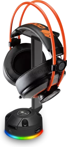 Photo de Support Casque Cougar Bunker S RGB (Noir)