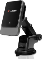Photo de Support de téléphone à ventouse pour voiture Verbatim Charge 'n' Drive avec chargeur induction