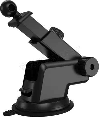 Photo de Support de téléphone à ventouse pour voiture Verbatim Charge 'n' Drive Qi2 RVB avec chargeur induction