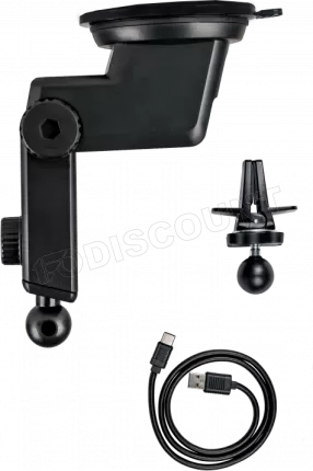 Photo de Support de téléphone à ventouse pour voiture Verbatim FWC-03 Pro avec chargeur induction