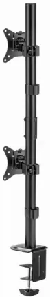 Photo de Support double-écran à fixer Gembird MA-D2-02 - 32" (9kg max) (Noir)