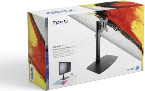 Photo de Support écran à poser Tooq DB1127TN 17"-27" (6kg max) (Noir)