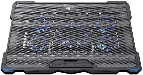 Photo de Support / réhausseur Havit F2076 RGB pour ordinateur portable 17"max (Noir)