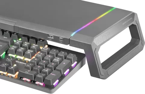 Photo de Support / Réhausseur pour Ecran Mars Gaming MGS One RGB (Noir)