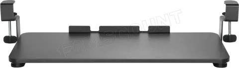 Photo de Support sous bureau Maclean MC-839 pour clavier 2kg max (Noir)