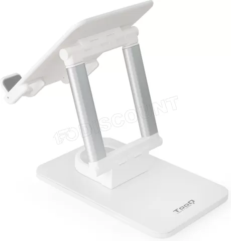 Photo de Support tablette universel sur pied Tooq Hermes Luna (Blanc)