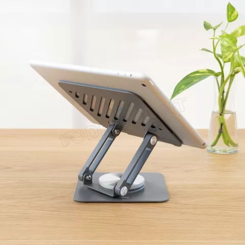 Photo de Support tablette universel sur pied Tooq  NARVI-G (gris)