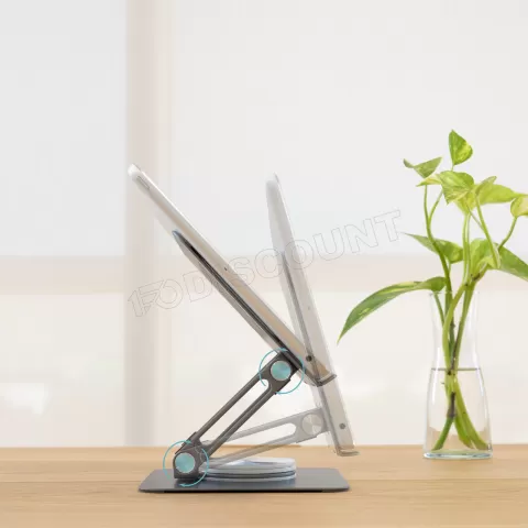 Photo de Support tablette universel sur pied Tooq  NARVI-G (gris)