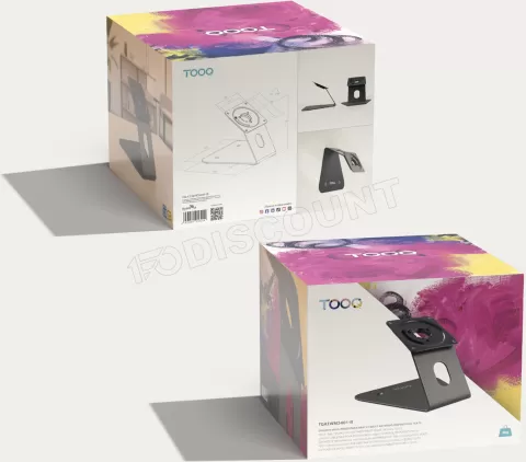 Photo de Support tablette universel sur pied Tooq TQATWM3401-B (Noir)