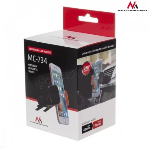 Photo de Support universel de téléphone pour voiture Maclean MC-734 à ventouse