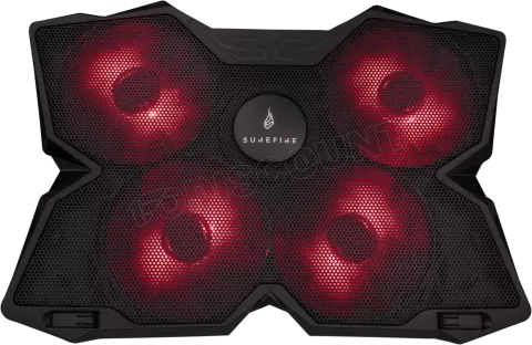 Photo de Support ventilé Verbatim SureFire Bora Rouge 17"max (Noir)