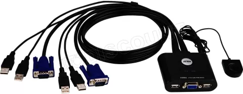 Photo de Switch KVM VGA/USB Multiplateforme Aten CS22U