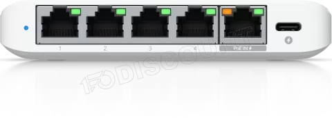 Photo de Switch réseau ethernet 2,5Gbps UbiQuiti UniFi Flex Mini 2.5G - 5 ports + PoE