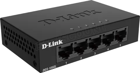 Photo de Switch réseau ethernet Gigabit D-Link DGS-105GL - 5 ports