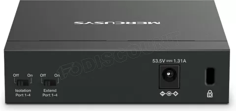 Photo de Switch réseau Ethernet Gigabit Mercusys MS105GP - 5 ports dont 4 PoE+