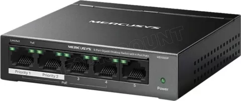 Photo de Switch réseau Ethernet Gigabit Mercusys MS105GS-M2 - 5 ports