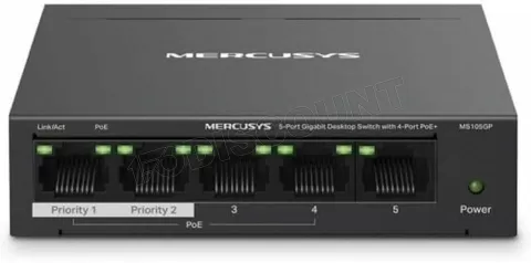 Photo de Switch réseau Ethernet Gigabit Mercusys MS105GS-M2 - 5 ports