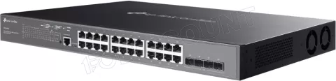 Photo de Switch réseau ethernet Gigabit TP-Link JetStream SG3428MP - 24 ports PoE + 4x SFP