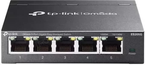Photo de Switch réseau ethernet Gigabit TP-Link Omada ES205G - 5 ports