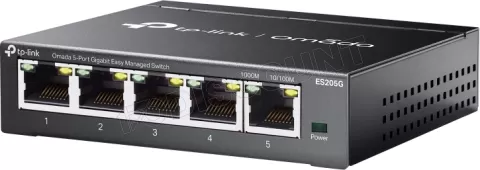 Photo de Switch réseau ethernet Gigabit TP-Link Omada ES205G - 5 ports