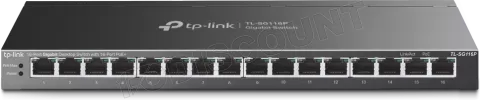 Photo de Switch réseau ethernet Gigabit TP-Link TL-SG116P - 16 ports dont 16x PoE