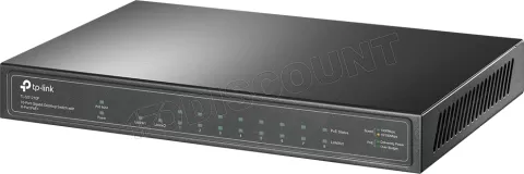 Photo de Switch réseau ethernet Gigabit TP-Link TL-SG1210P (PoE) - 10 ports