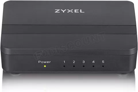 Photo de Switch réseau ethernet Gigabit Zyxel GS-105S v2 - 5 ports